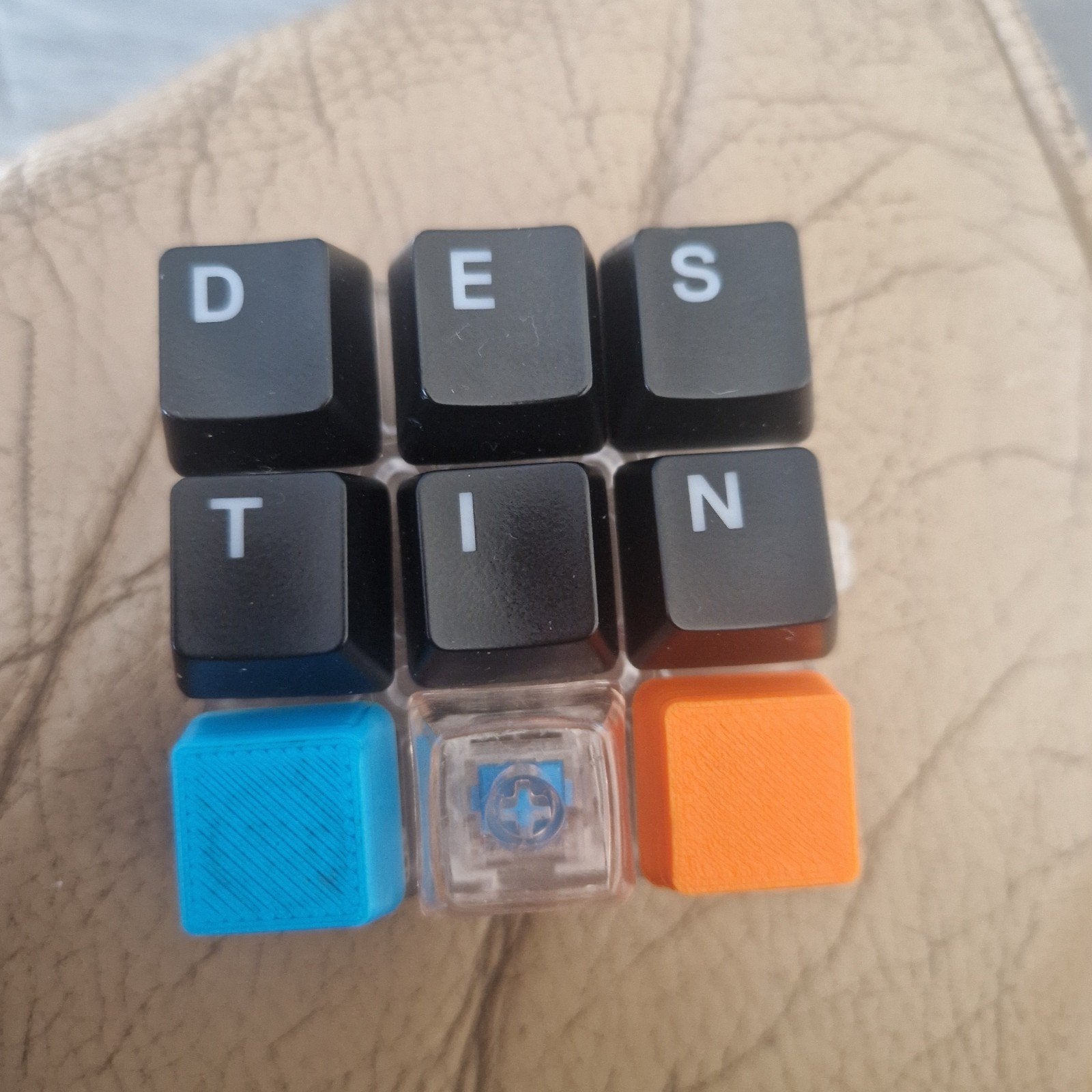 Keyboard Clicker 3x3 met gepersonaliseerde naam, Gaming muis, Overige typen, Nieuw, Ophalen of Verzenden
