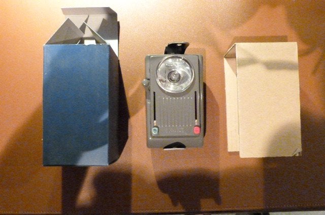 zaklamp/seinlamp Pertrix in origineel doosje, Ophalen of Verzenden, Overige soorten, Nederland, Overige typen