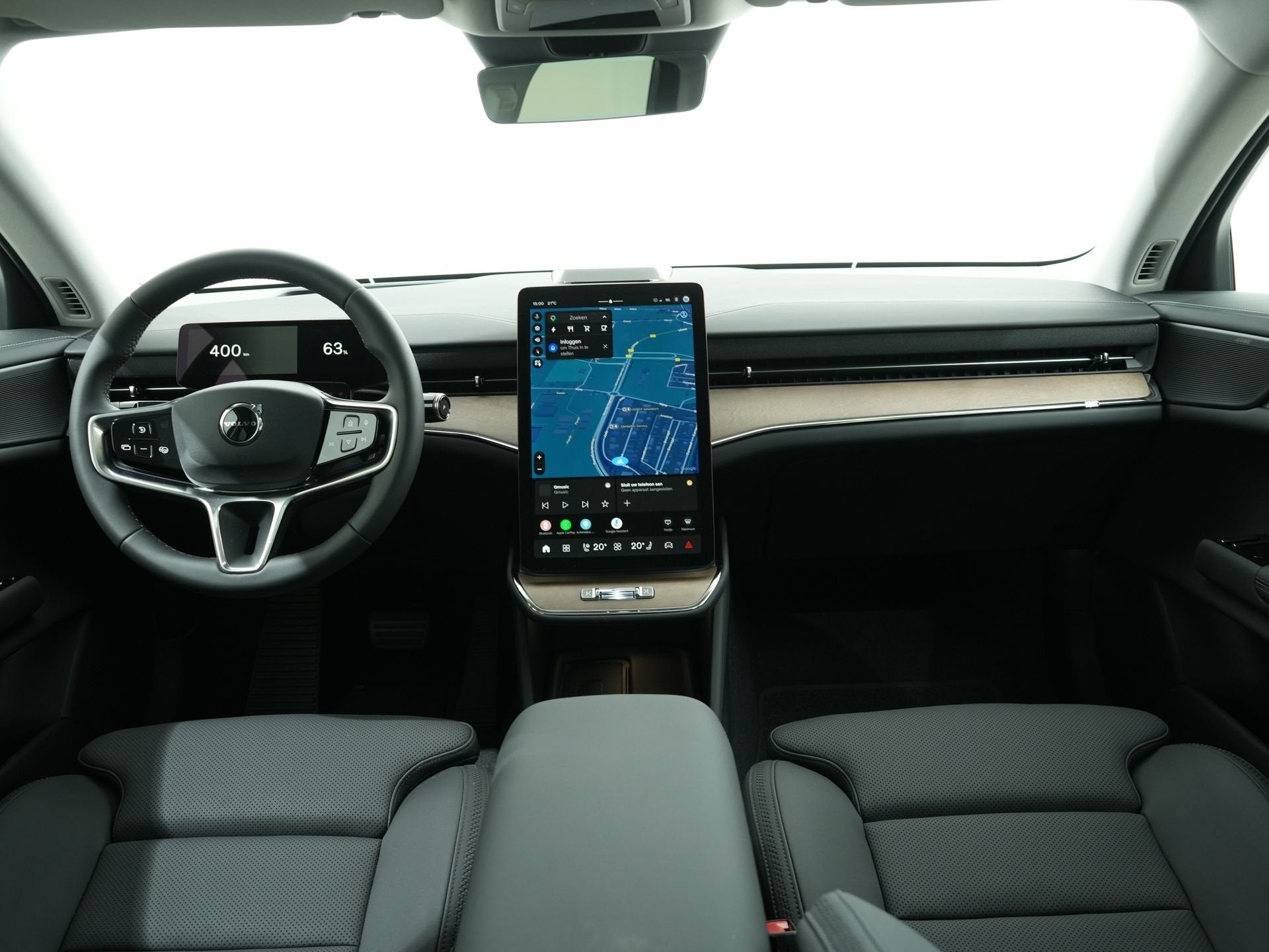 Volvo ES90 SINGLE MOTOR EXTENDED RANGE ULTRA 92 KWH | Luchtv, Auto's, Volvo, Automaat, Achterwielaandrijving, Gebruikt, Zwart