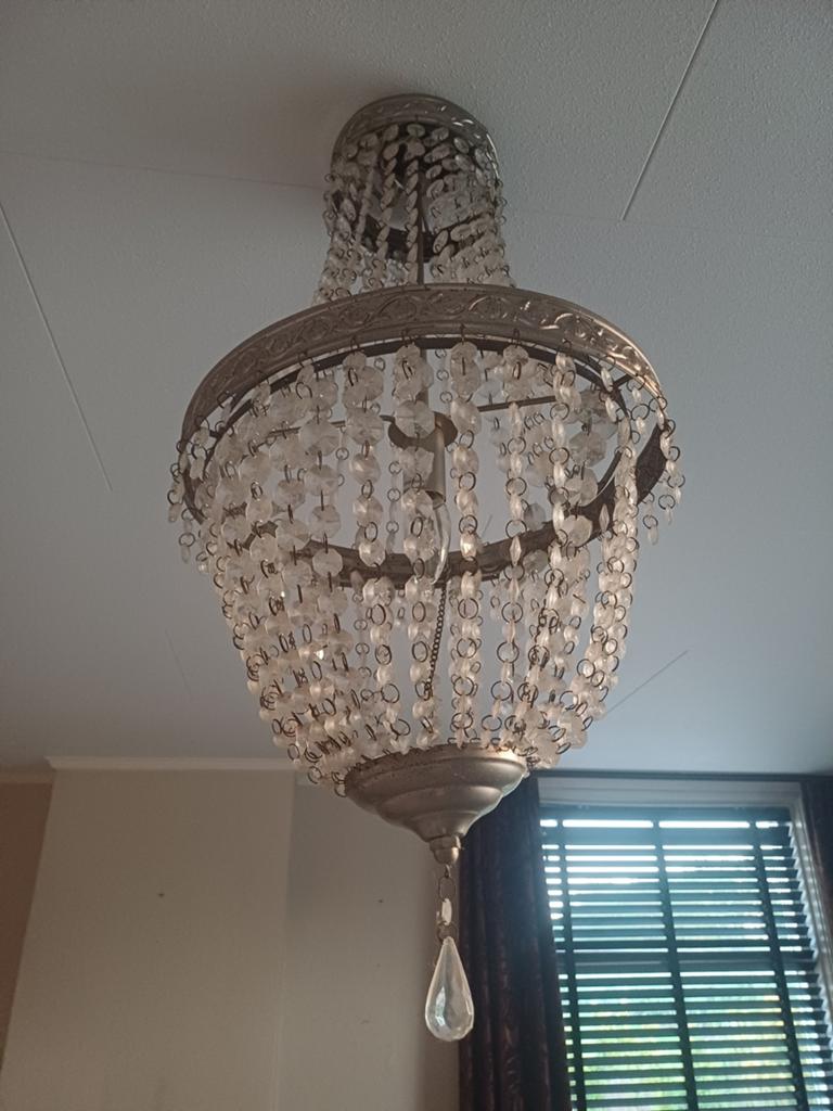 Leuke lamp!, Huis en Inrichting, Lampen | Kroonluchters, Ophalen, Gebruikt