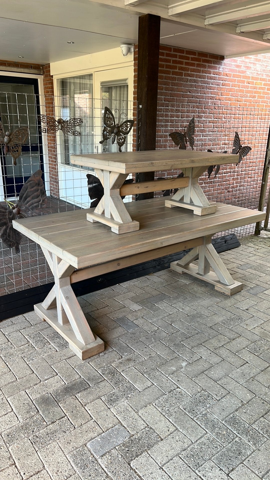 Salon en eettafel, Huis en Inrichting, Ophalen, Zo goed als nieuw, Rechthoekig, 50 tot 100 cm