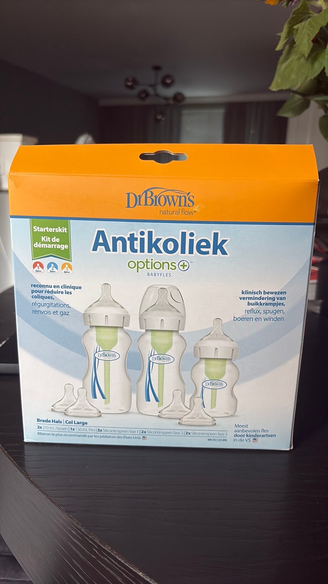 Dr Brown’s antikoliek starterskit nieuw/ongeopend, Kinderen en Baby's, Babyvoeding en Toebehoren, Ophalen of Verzenden, Nieuw