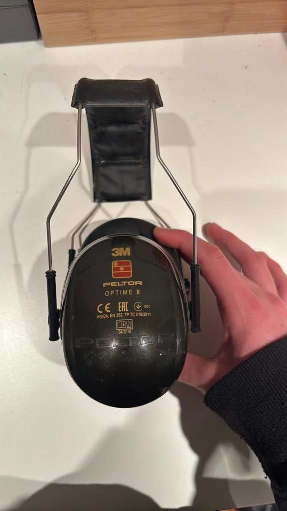 3M peltor optime II koptelefoon in goeie staat, Ophalen, Zo goed als nieuw