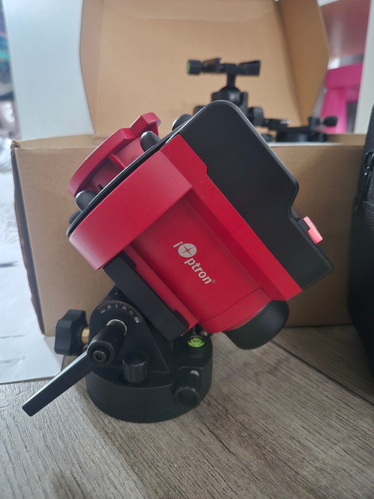 iOptron SkyGuider Pro Volgmontering voor Astrofotografie, Ophalen of Verzenden, Zo goed als nieuw