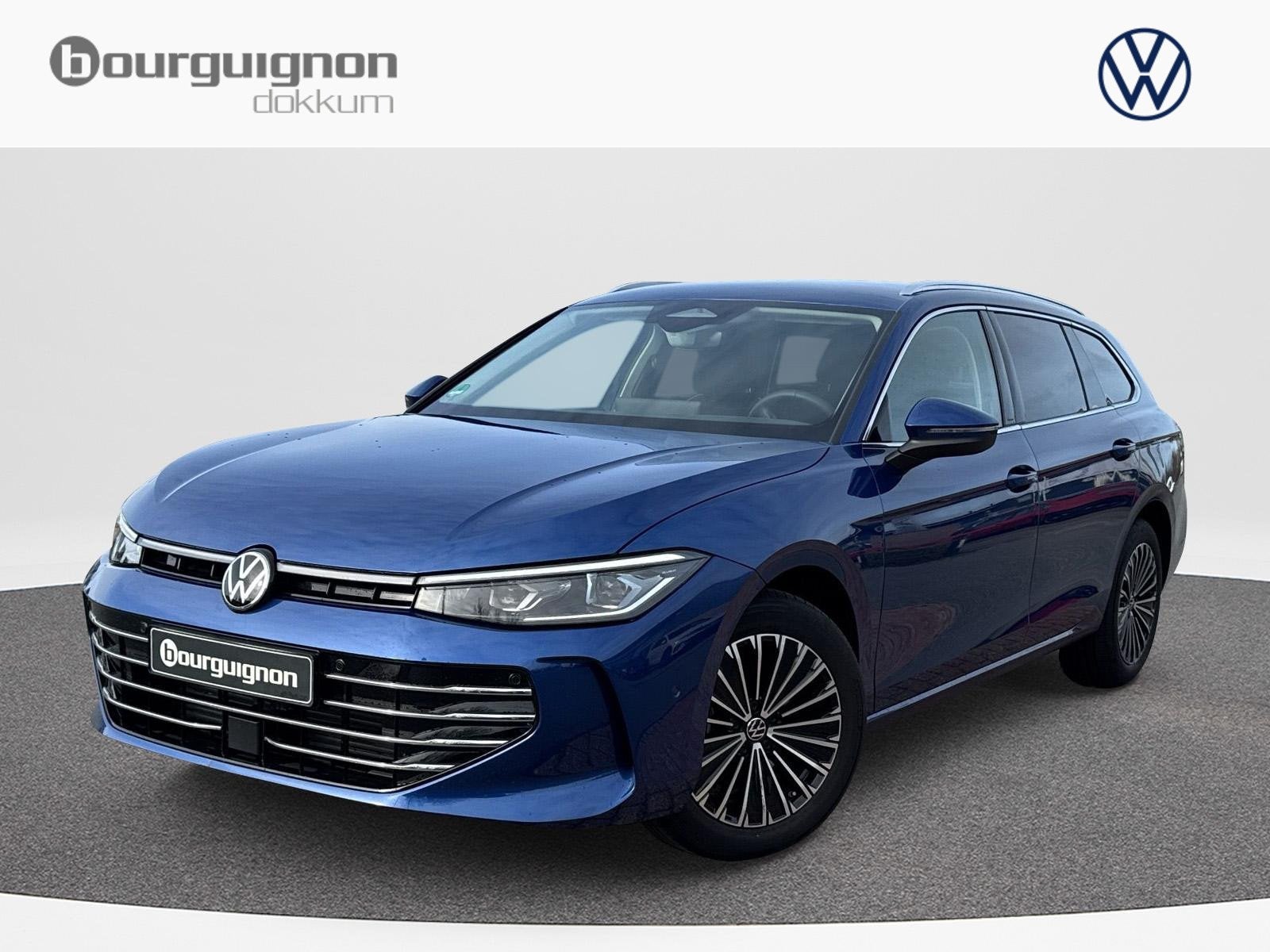Volkswagen Passat Variant 2.0 TDI 110kW DSG7 Elegance | 150, Auto's, Gebruikt, Zwart, 4 cilinders, Blauw