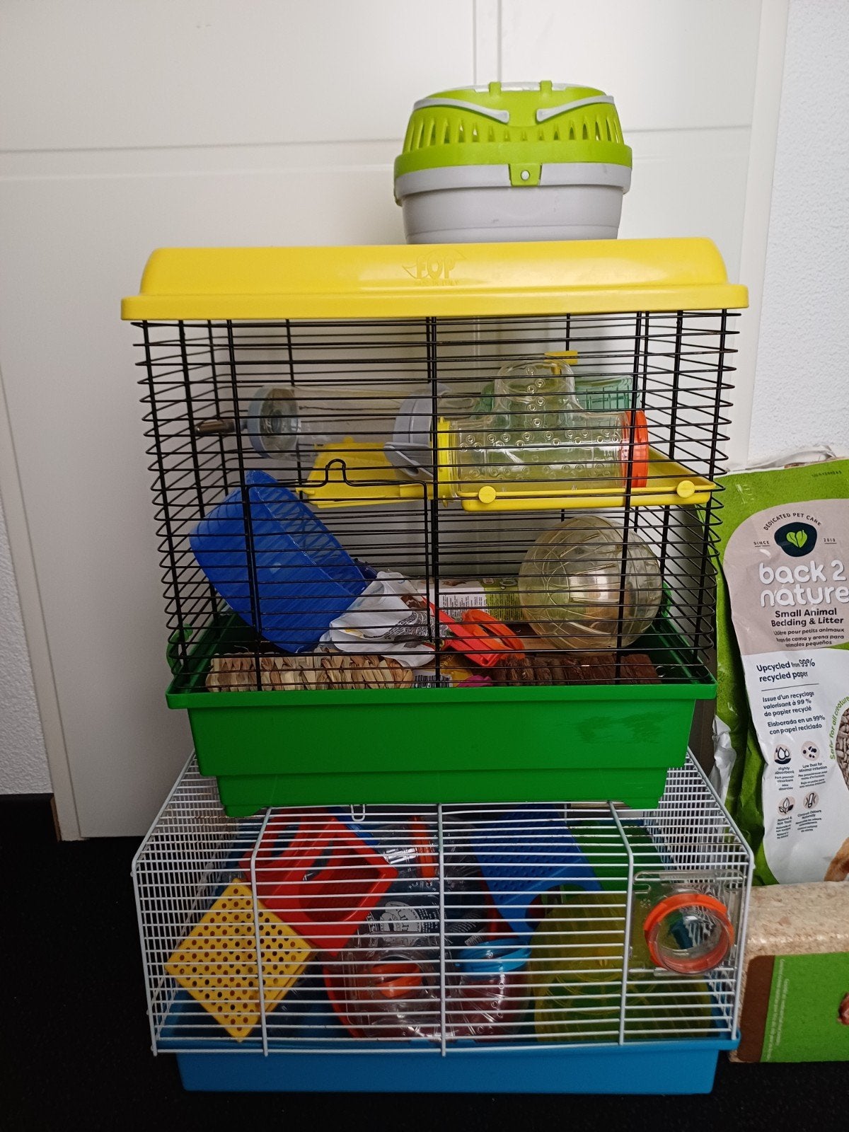 Hamsterkooien met accessoires en toebehoren., Dieren en Toebehoren, Ophalen, Gebruikt, Overige typen