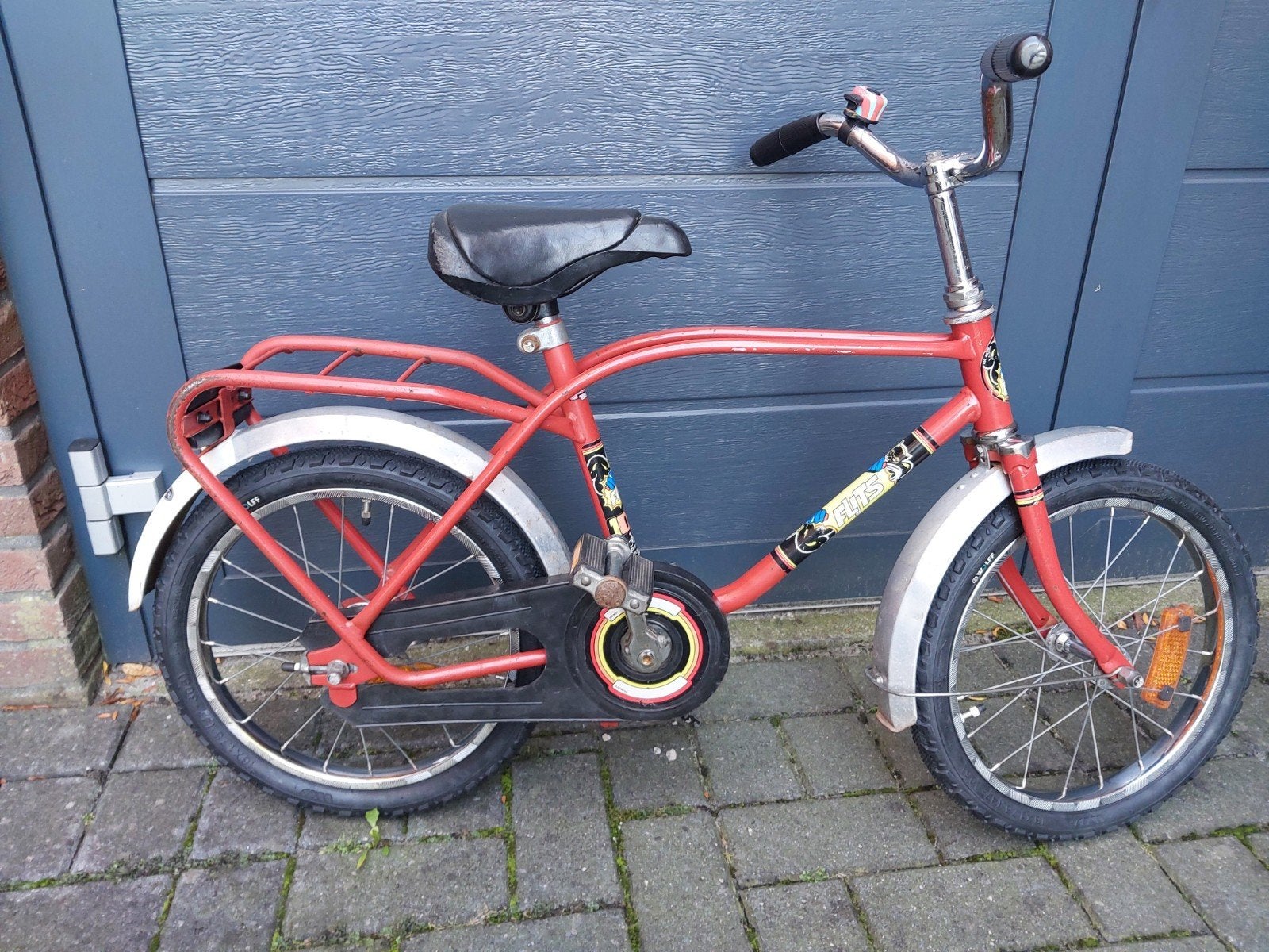 Batavus Flits 16 inch Kinderfiets Framehoogte 31 cm, Fietsen en Brommers, Ophalen, Terugtraprem, Gebruikt, 16 tot 18 inch