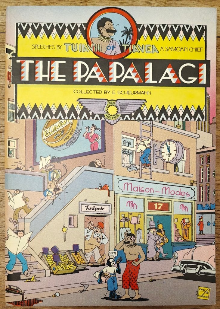 The Papalagi - illustrated by Joost Swarte, Eén stripboek, Ophalen of Verzenden, Zo goed als nieuw