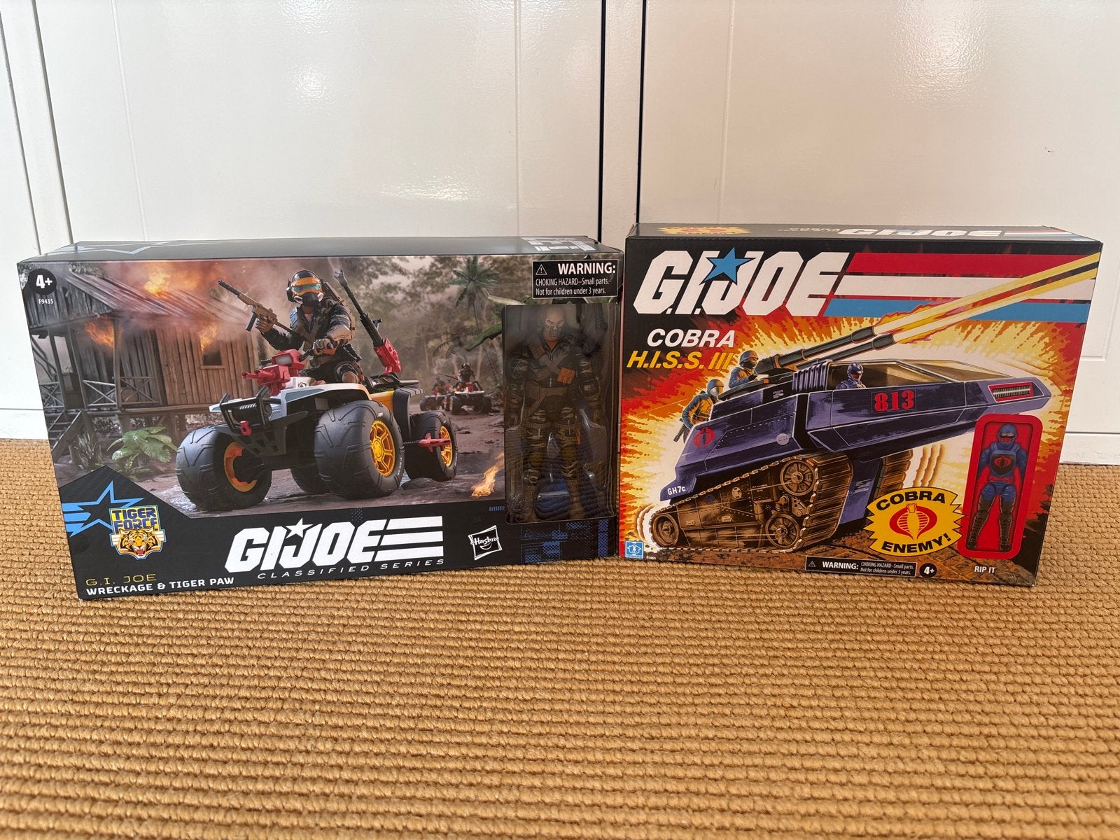 G.I. Joe Classified Series: Wreckage & Tiger Paw, Cobra H.I., Ophalen of Verzenden, Nieuw