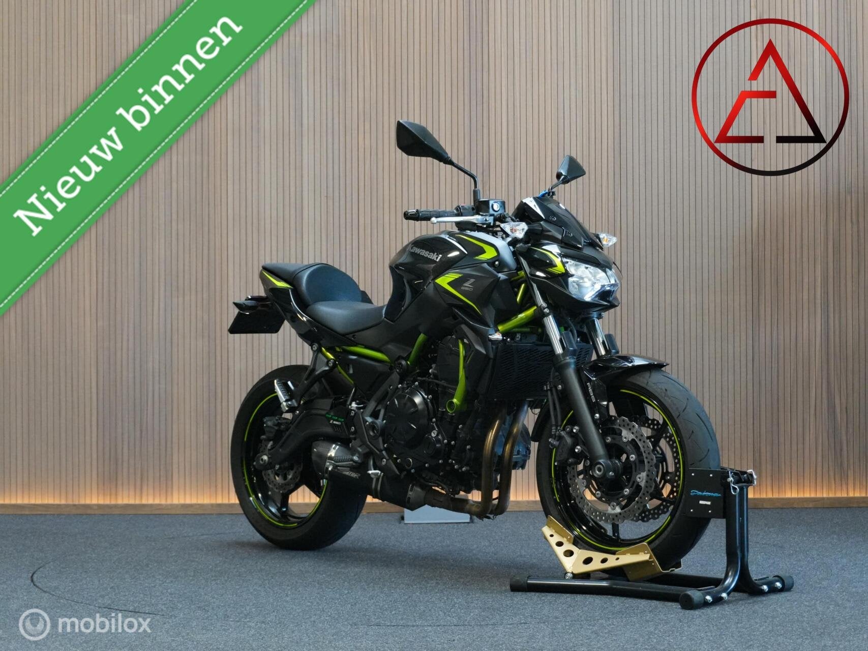 Kawasaki Z650 2022 - Nieuwstaat - A2 - Dominator - 5.216km, Kawasaki, Bedrijf, Info@kawasaki.nl, Toermotor