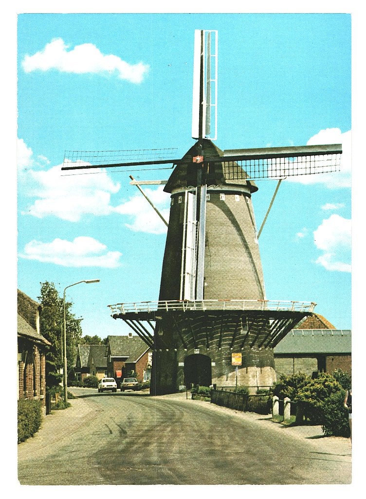 988373 Wilp Posterenk Gld Molenallee Molen  Onbeschreven, Ophalen of Verzenden, 1960 tot 1980, Ongelopen, Gelderland