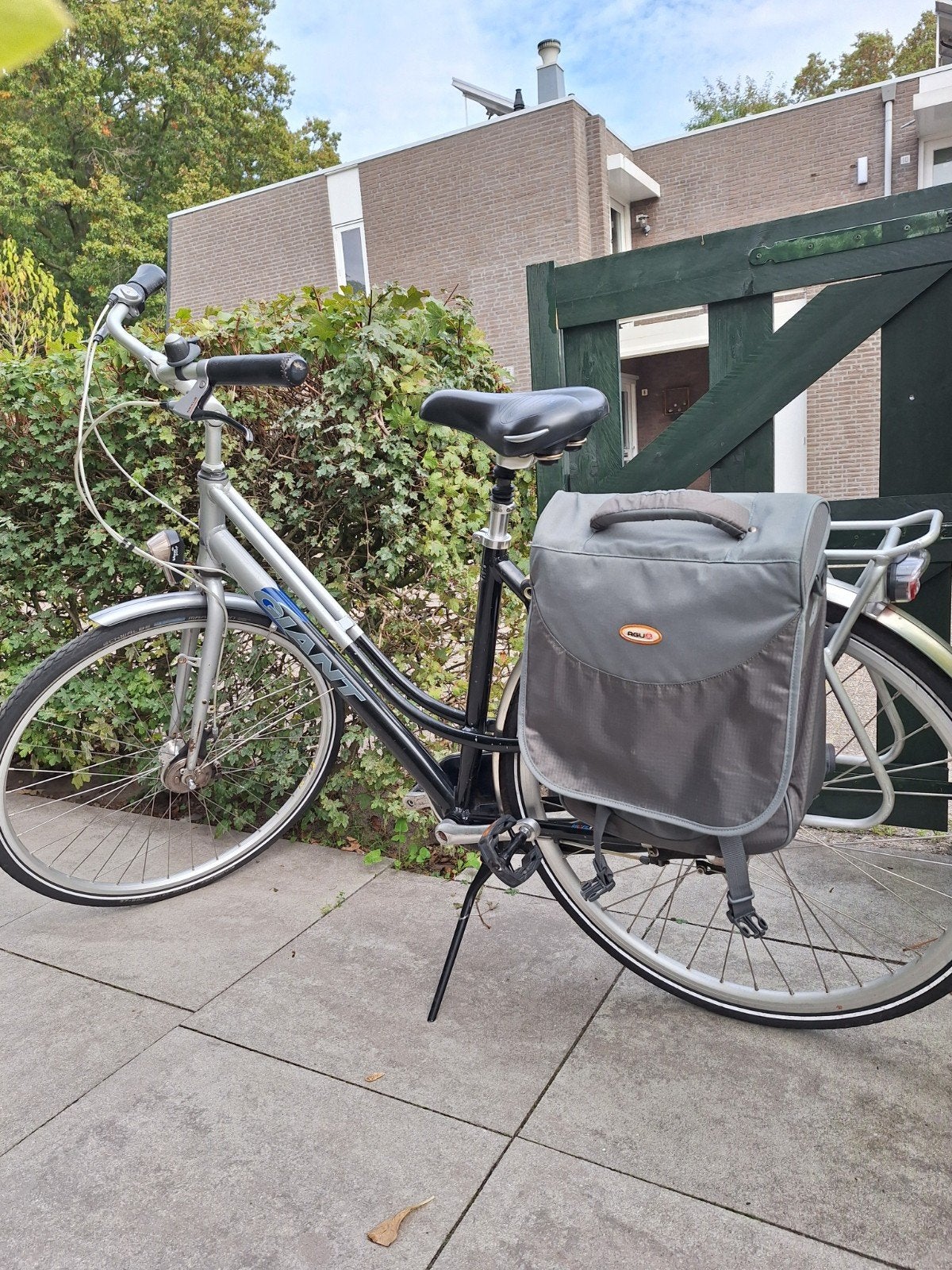 Giant fiets, zwart, grijs, blauw., Ophalen, Gebruikt, Versnellingen, 56 cm of meer