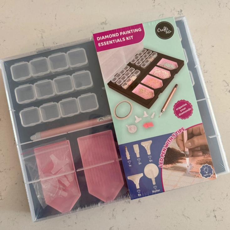 Crafts & Co Diamond Painting Essentials Kit, Nieuw, Ophalen of Verzenden, Overige materialen, Knutselwerk