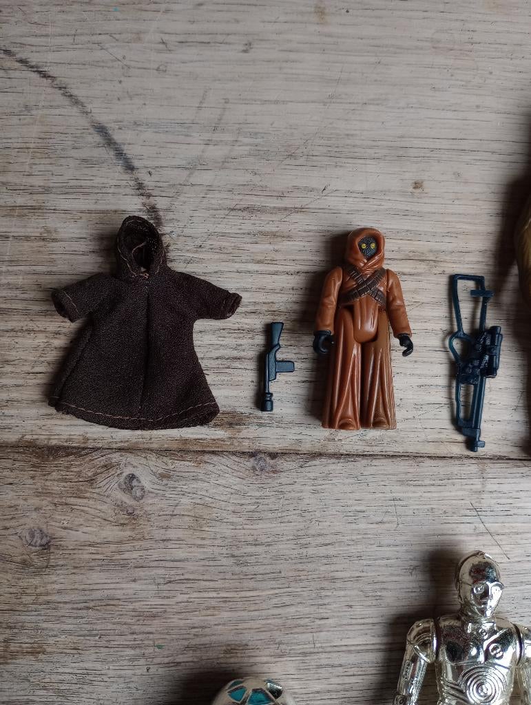 Star Wars jawa. 1977 Hong Kong, Ophalen of Verzenden, Zo goed als nieuw, Actiefiguurtje