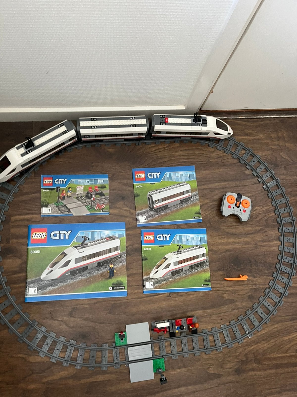 Lego hoge snelheidstrein 60051, Ophalen of Verzenden, Zo goed als nieuw