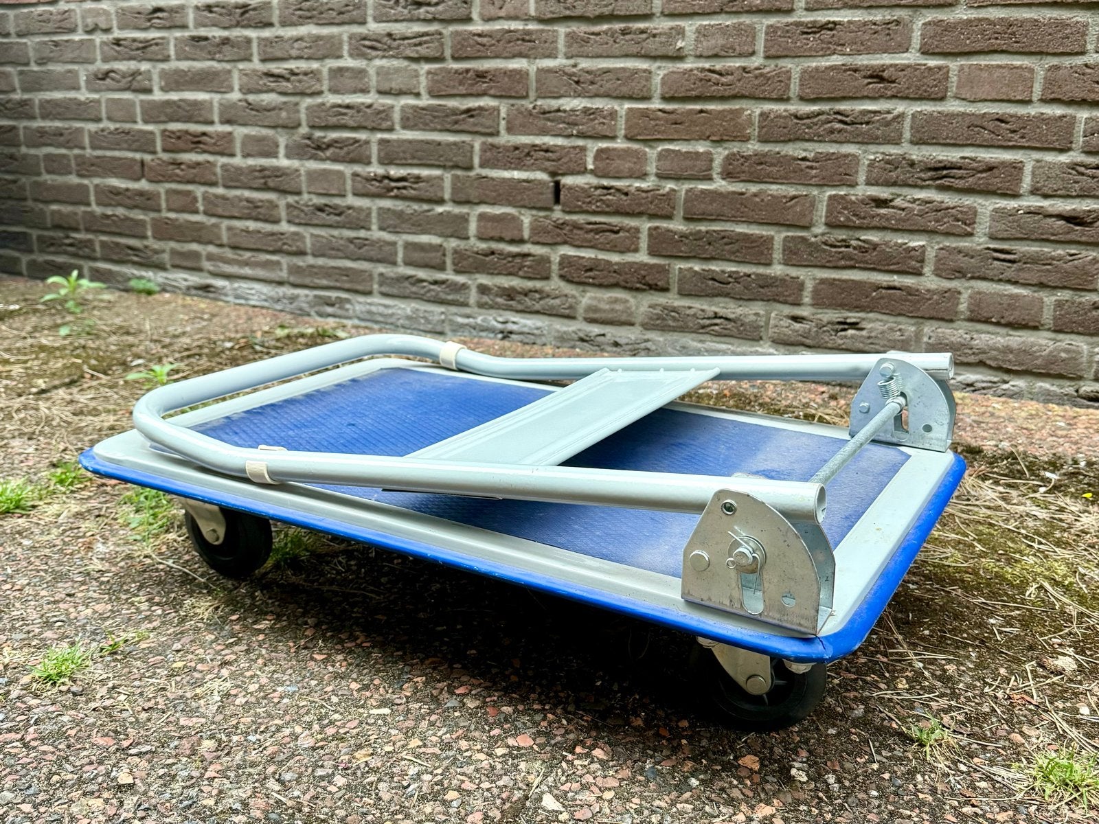 Opvouwbare transportkar / plateauwagen, 100 liter of meer, Ophalen, Gebruikt, Transportkar