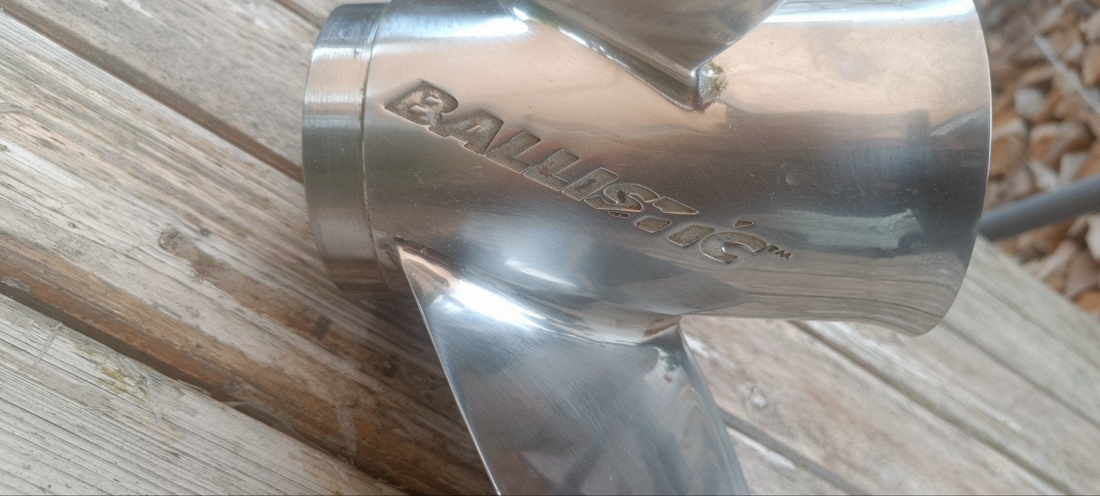 Propeller / Schroef RVS Attwood Ballistic   13 1/2 x 17, Watersport en Boten, Ophalen of Verzenden, Motor en Techniek, Motorboot