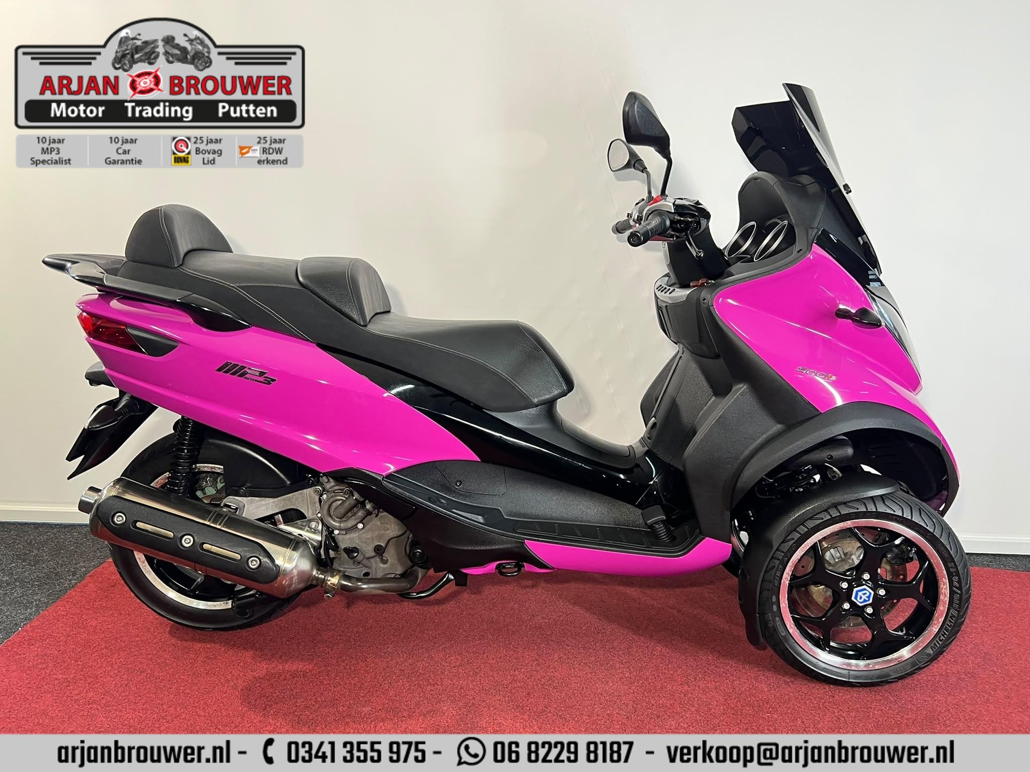 Piaggio MP3 500 Sport ABS Limited Edition, Scooter, 493 cc, Bedrijf, Piaggio Vespa B.V.