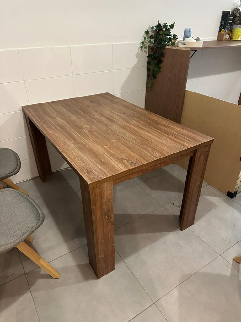Eettafel 4 persoons, Huis en Inrichting, Tafels | Eettafels, Ophalen, Gebruikt, 50 tot 100 cm, 150 tot 200 cm