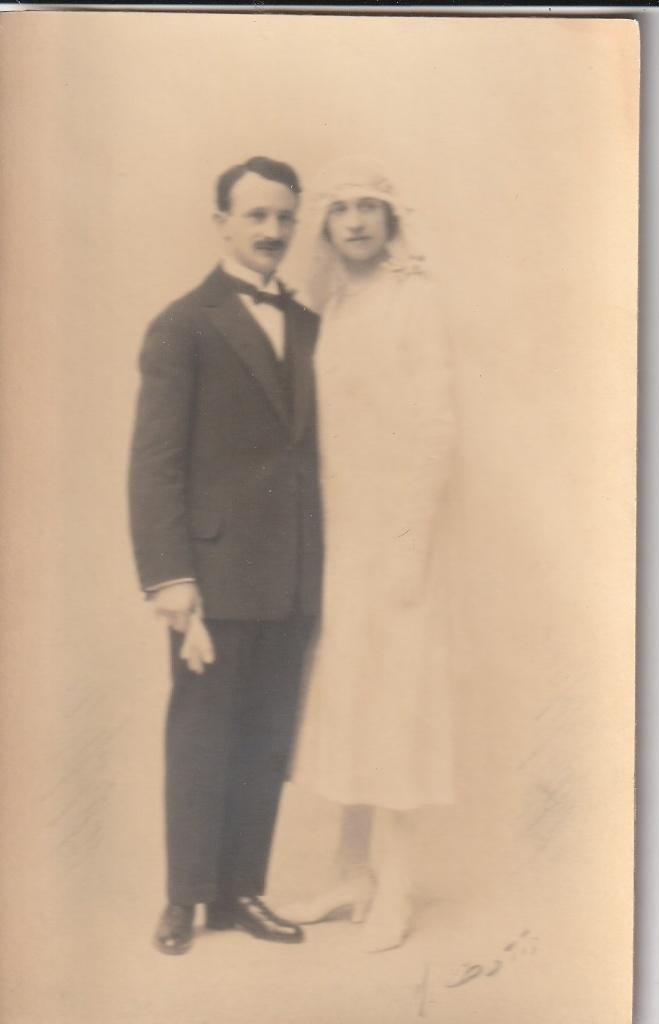 fotpkaart  -  koppel, Verzenden, Voor 1940, Zo goed als nieuw