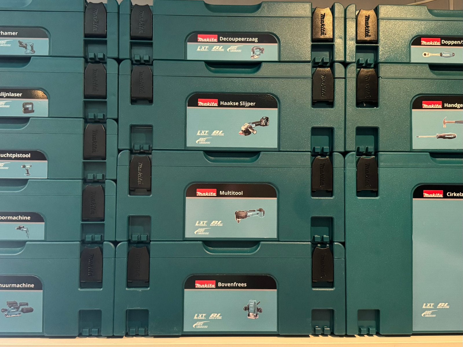 Makita Mbox met bijpassende sticker, Doe-het-zelf en Verbouw, Gereedschapskisten, Ophalen of Verzenden, Nieuw