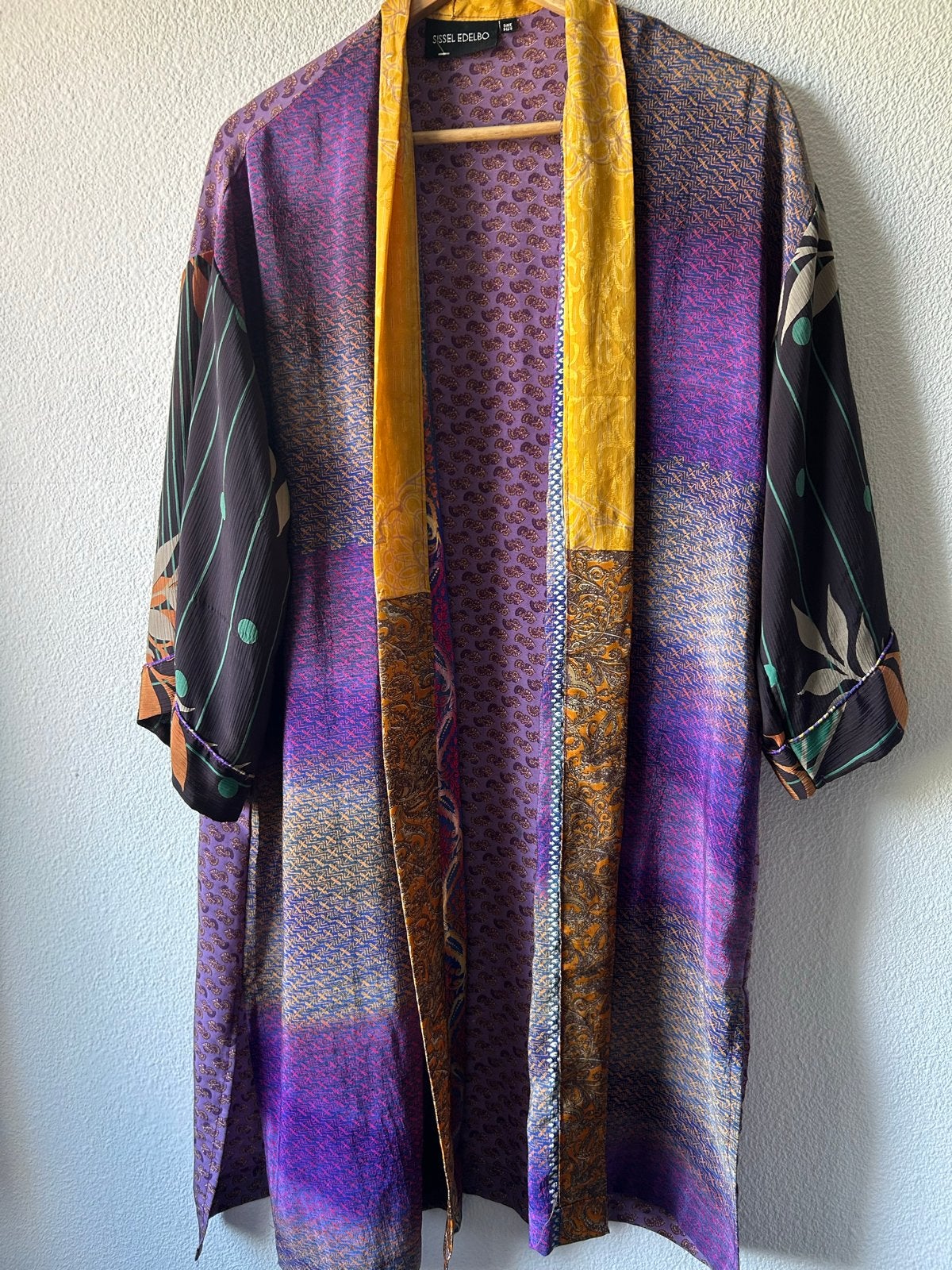 Sissel Edelbo Kimono - Uniek en Kleurrijk, Verzenden, Zo goed als nieuw, Paars
