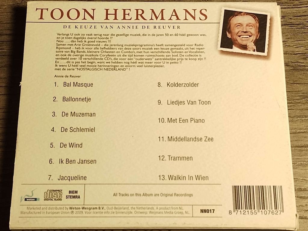 Toon Hermans – De Keuze Van Annie de Reuver - Deel 2, Ophalen of Verzenden, Zo goed als nieuw