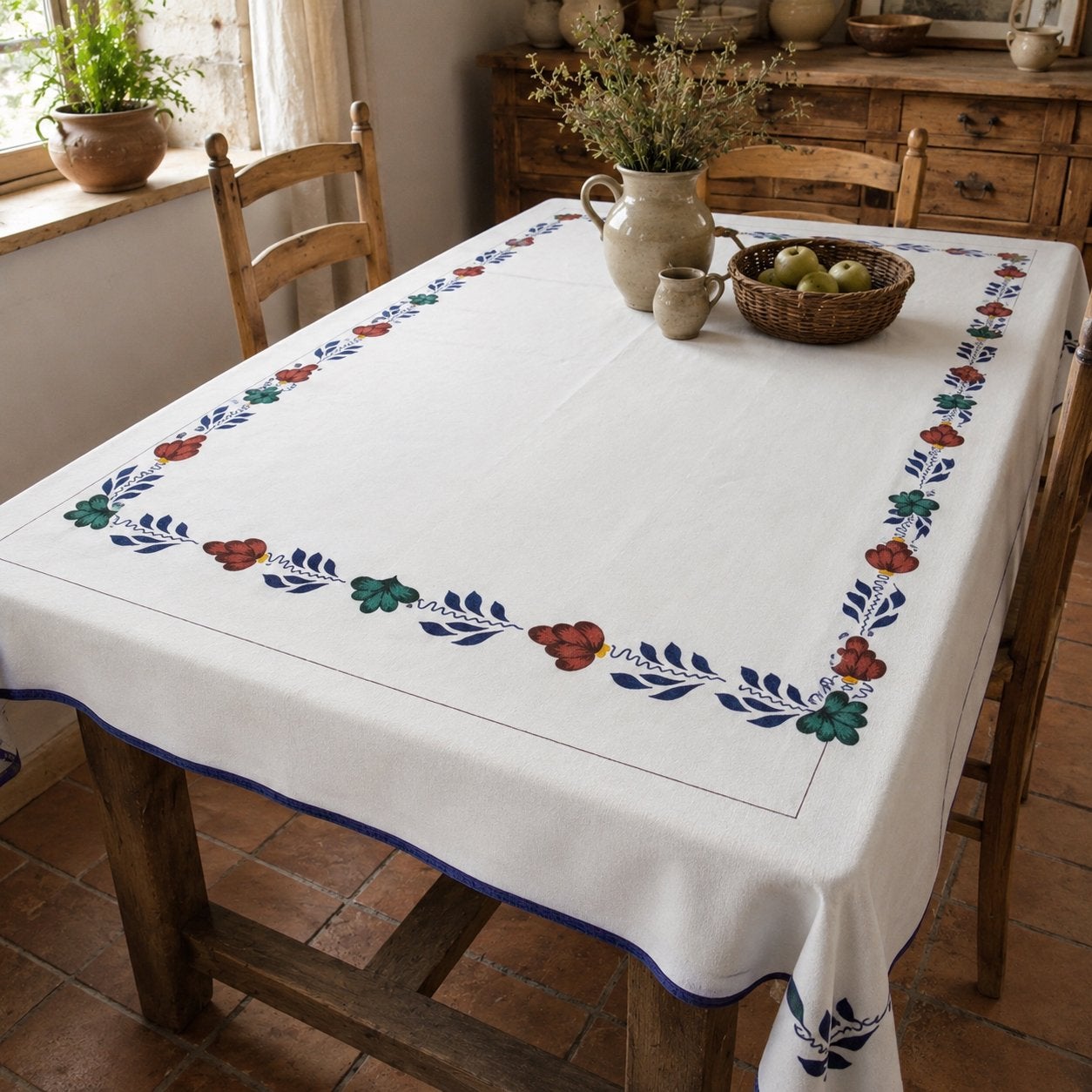 Boerenbont tafelkleed 145x120cm, Huis en Inrichting, Div, Ophalen of Verzenden, Div, 120 cm