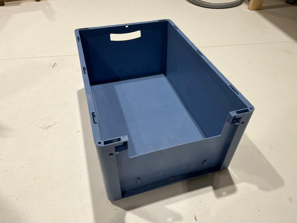 Krat euronorm van het merk bito, Ophalen, Gebruikt, 40 tot 60 cm, 50 tot 75 cm