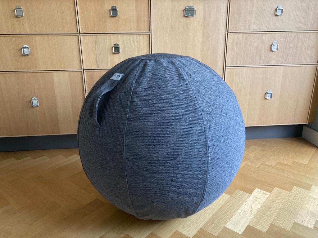 Vluv zitbal 75 cm antraciet, Ophalen, Zo goed als nieuw