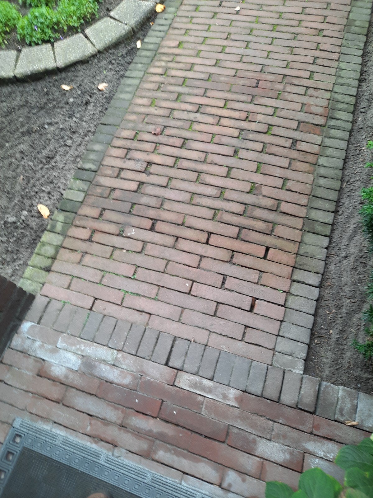 +/= 5,5 m2 Gebakken klinkers voor tuin of oprit, Tuin en Terras, Ophalen, Gebruikt, Keramiek, Klinkers