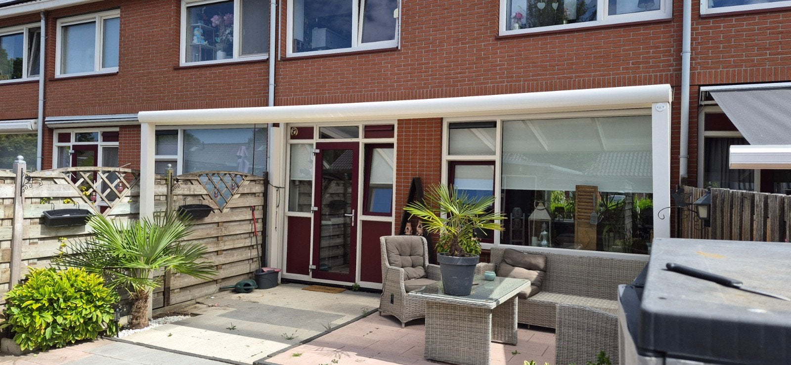 Zo goed als nieuwe overkapping (2.5x5.5m), Ophalen, Gebruikt