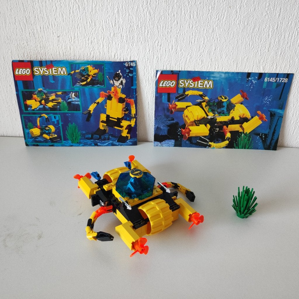 LEGO Aquanaut Crystal Crawler - 6145, Compleet, Overige thema's, Lego, Ophalen of Verzenden