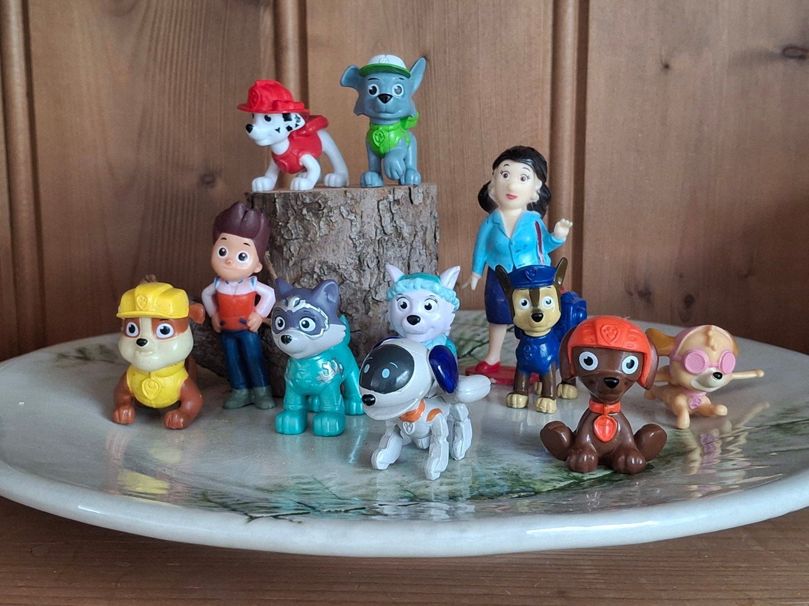11 figuren Paw Patrol, Kinderen en Baby's, Speelgoed | Actiefiguren, Ophalen of Verzenden, Zo goed als nieuw