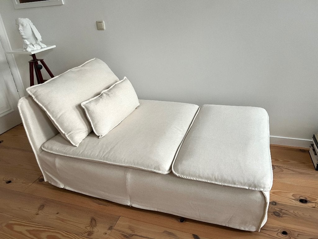 Nieuwe modulaire Sofa chaise longue Soderhamn,licht beige, Ophalen, Eenpersoons, Nieuw, 75 tot 100 cm