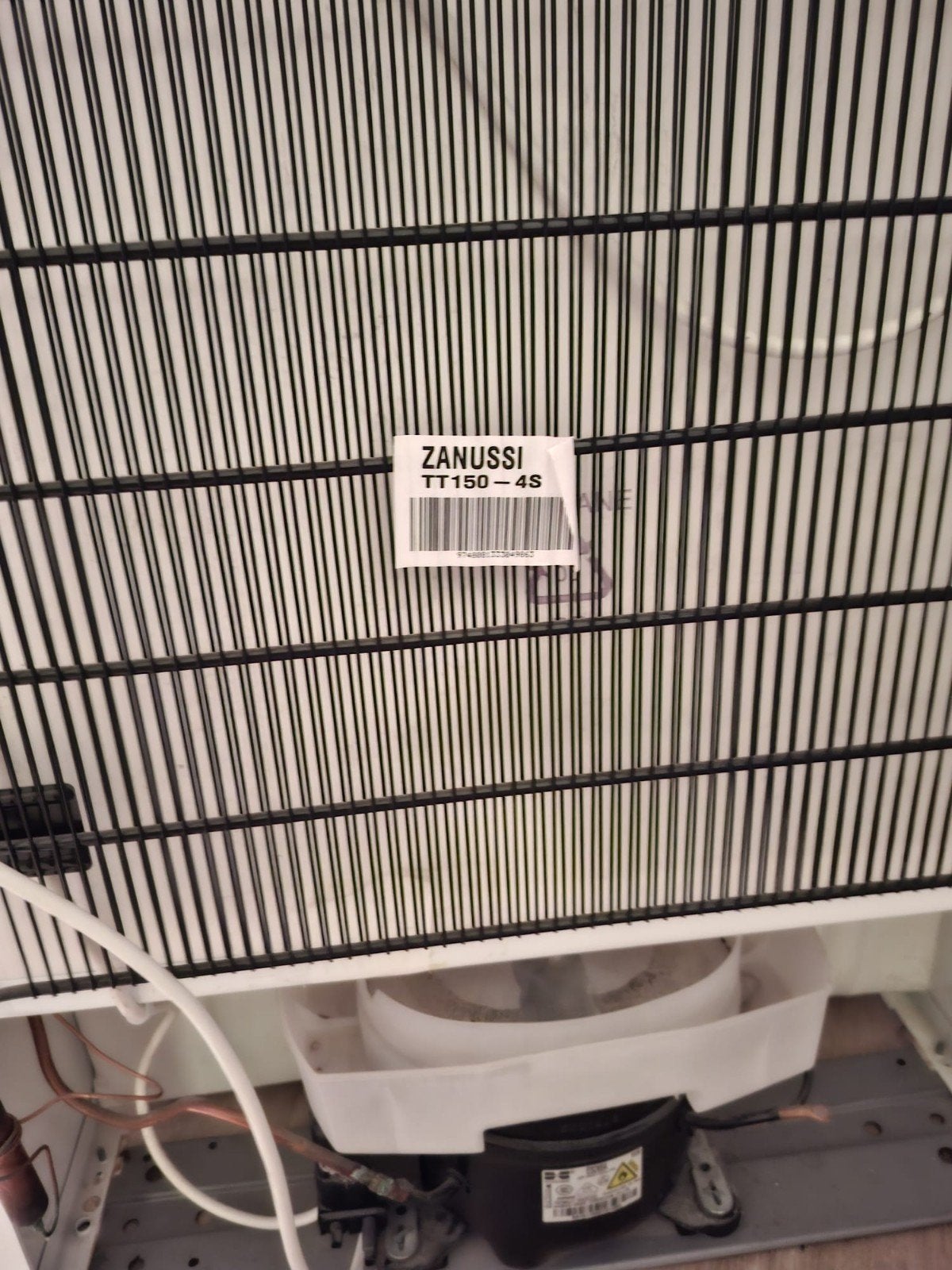 Zanussi TT150-4S koelkast met vriesvak, bijna nieuw!, Ophalen, Zo goed als nieuw, Met vriesvak