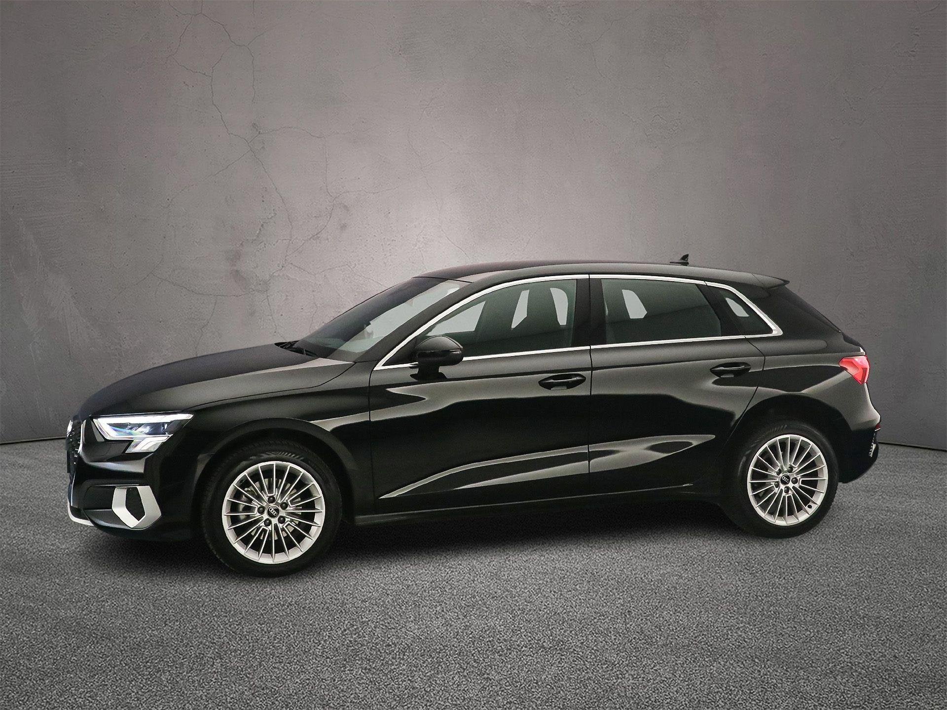 Audi A3 Sportback 30 TFSI Advanced edition | Apple/Android P, Stof, Zwart, Origineel Nederlands, Bedrijf