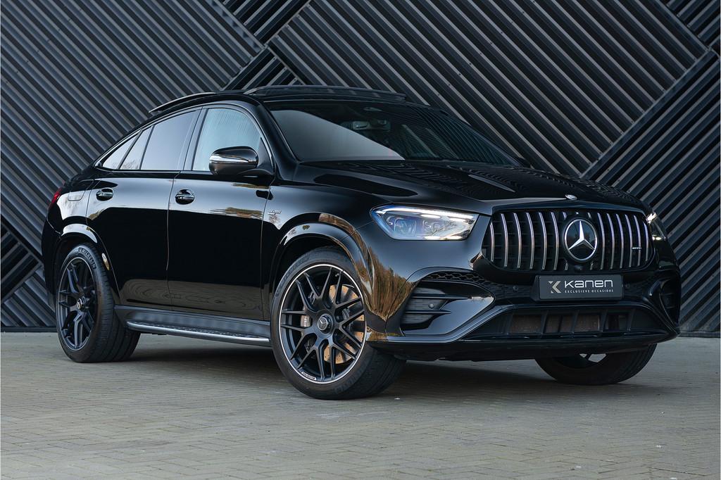 Mercedes-Benz GLE Coupé AMG 53 4MATIC+ Distronic+ IHC+ Mass, Auto's, Automaat, Gebruikt, Zwart, Zwart