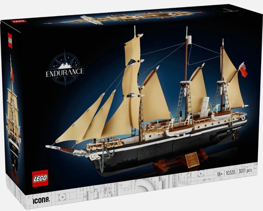 Lego Icons 10355 De Endurance incl. Skackletons redding boot, Inclusief instructies, Lego, Nieuw, Ophalen of Verzenden