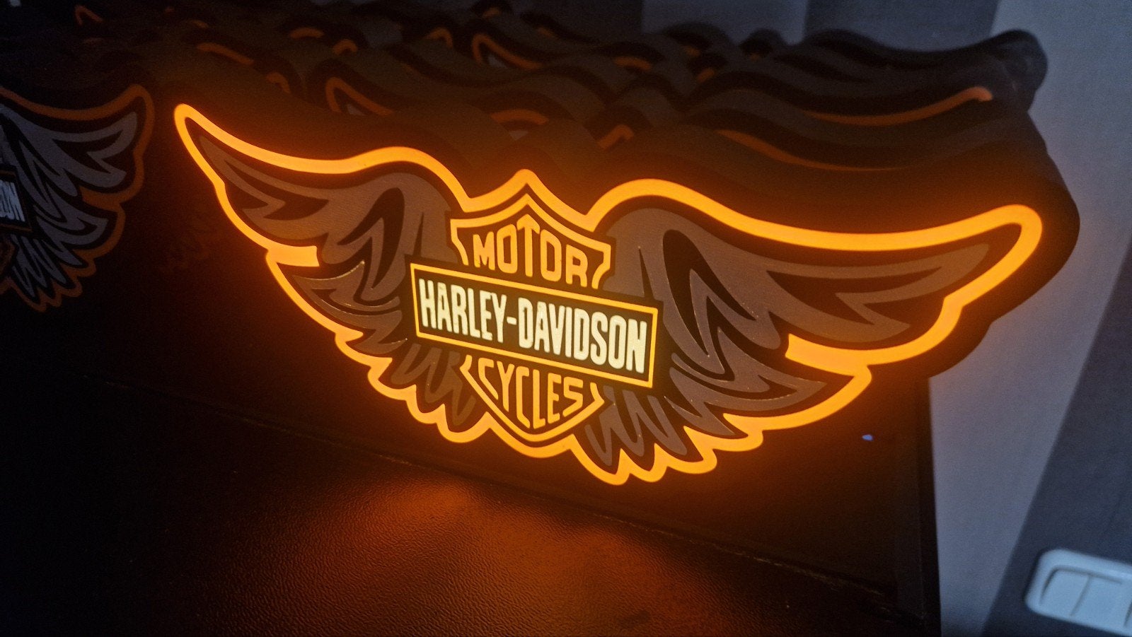 Harley-Davidson licht box., Motoren, Ophalen of Verzenden, Nieuw