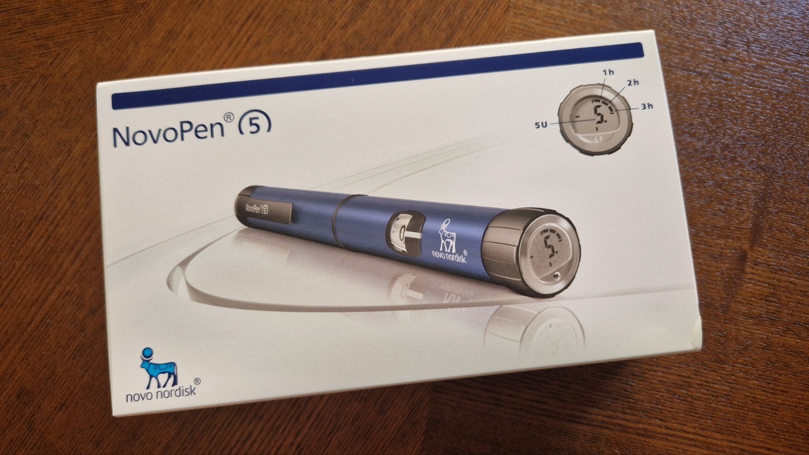 Novopen 5 Insulinepen - Blauw - NIEUW, Ophalen of Verzenden, Nieuw