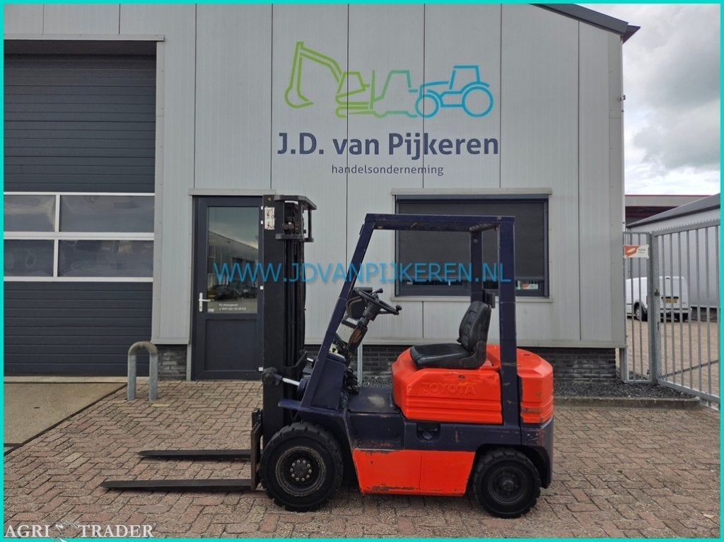 Toyota 02-5FD15 1.5t diesel compact + 3x hydrauliek, Diesel, Ophalen of Verzenden, Toyota, Info@jdvanpijkeren.nl