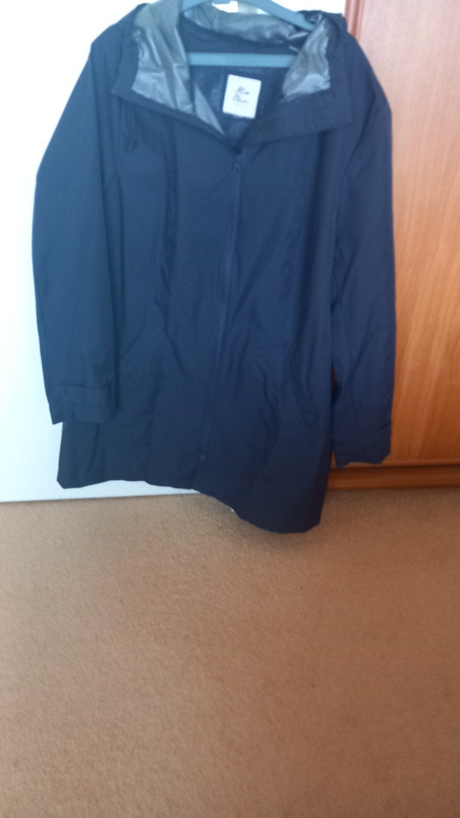 donkerblauwe regenjas xxl, Ophalen of Verzenden, Nieuw, Blauw, Miss etam