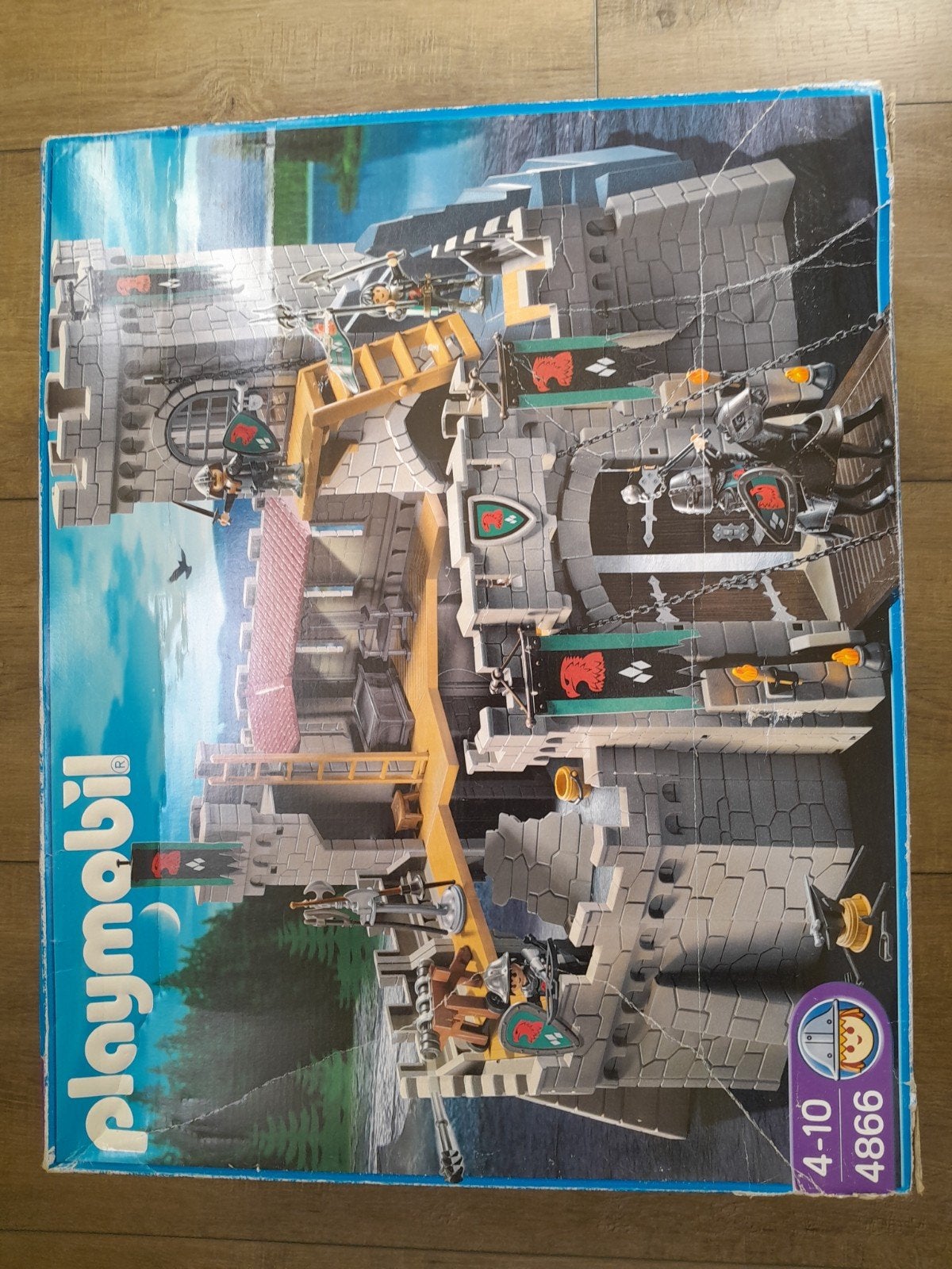 Playmobil Kasteel 4866 met ridders en accessoires, Ophalen of Verzenden, Gebruikt