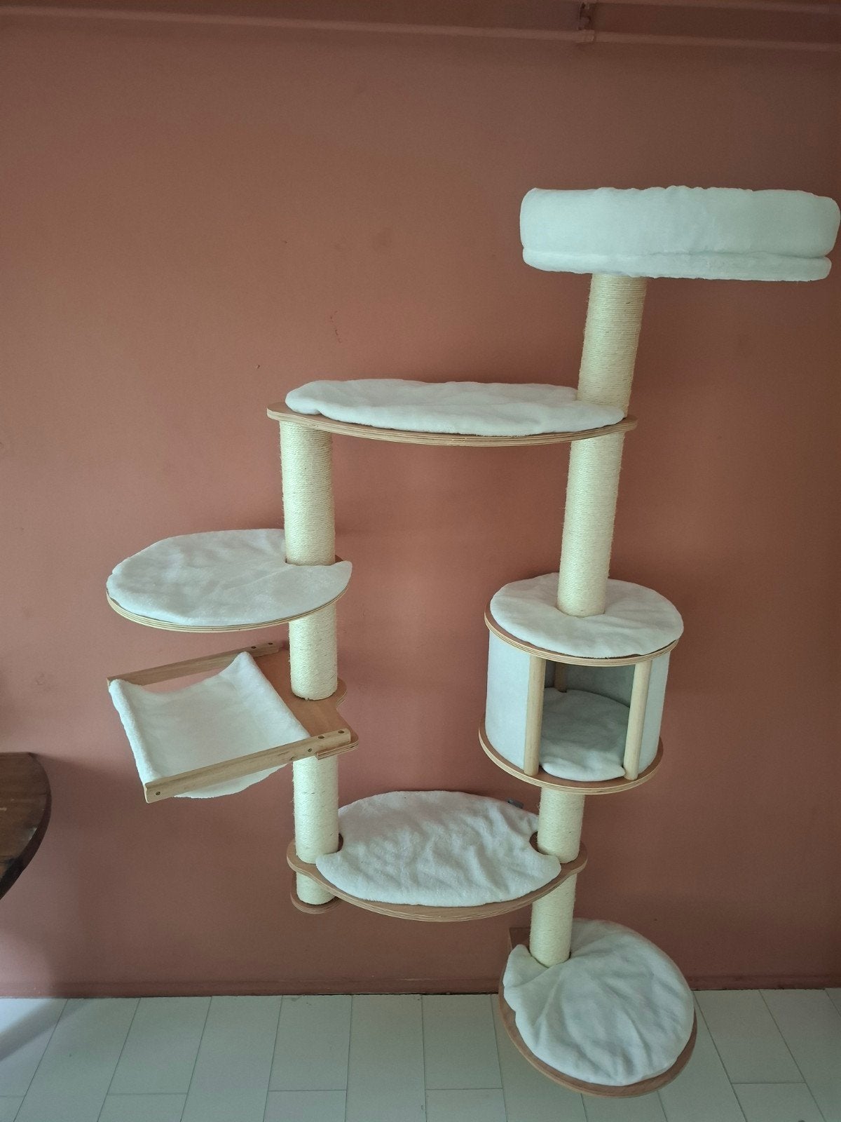NIEUW: Krabpaal Muur Katten (Nieuwprijs €159,95), Ophalen of Verzenden, Nieuw, Krabpaal