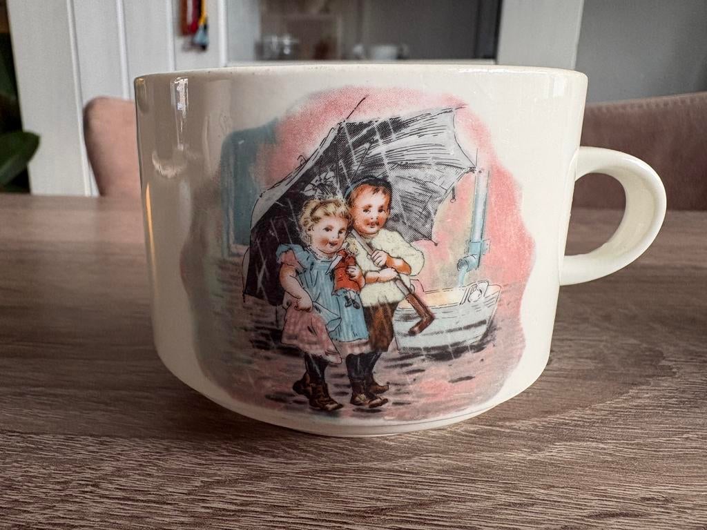 Soepkommen Ot & Sien 3 stuks €10, Gebruikt, Ophalen of Verzenden, Kom(men), Overige stijlen