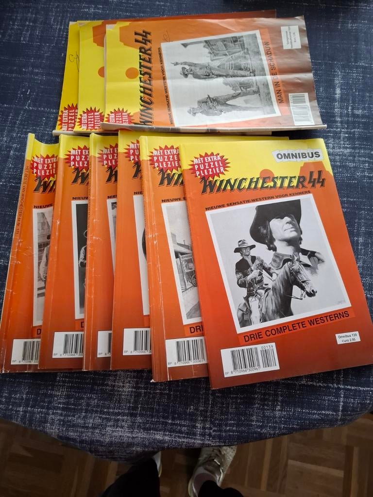 Winchester 44 6 omnibus en 3 losse nr., Ophalen of Verzenden, Gelezen
