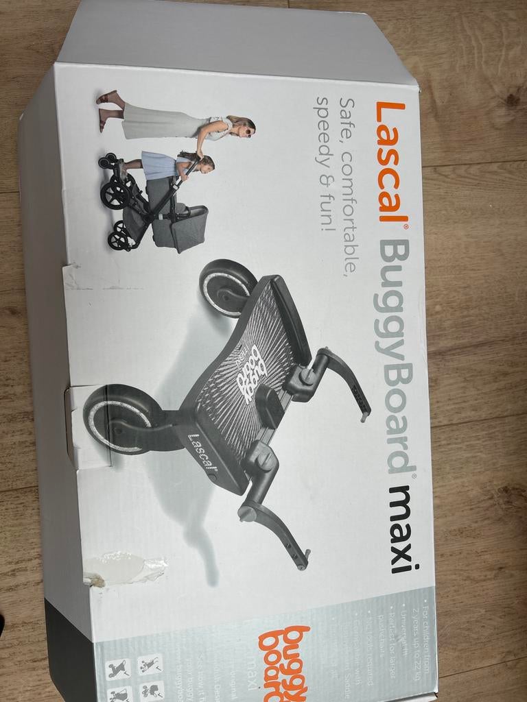 Lascal BuggyBoard Maxi Meerijdplankje, Kinderen en Baby's, Ophalen of Verzenden, Zo goed als nieuw, Kinderwagen, Overige merken