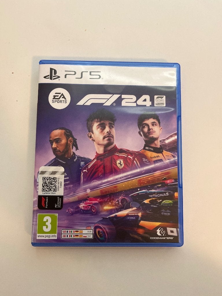 PS5 F1 24 met Disc houder, Online, Racen en Vliegen, Ophalen of Verzenden, Zo goed als nieuw