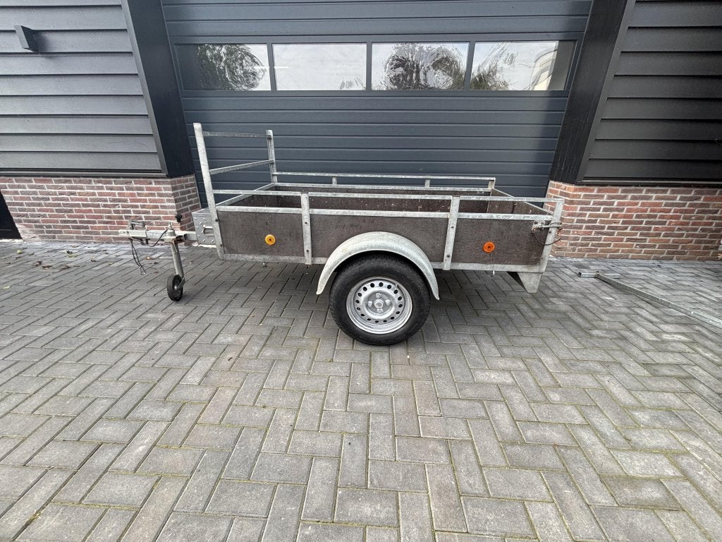 Enkelasser aanhanger aanhangwagen bakwagen 750 kg totaal, Gebruikt
